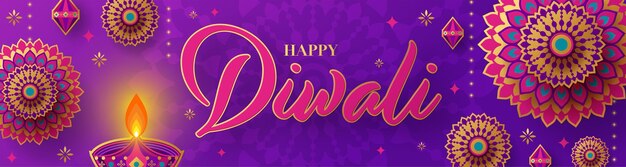 Vector feliz diwali deepavali el festival indio