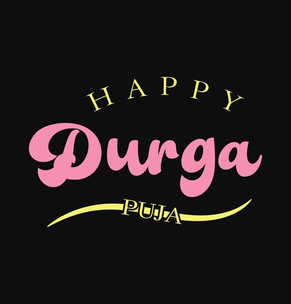 Feliz Durga Puja nuevo diseño