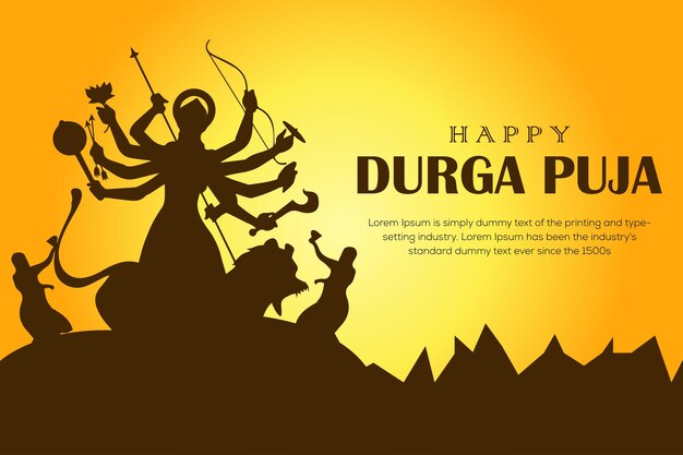 Feliz Durga Puja en las redes sociales