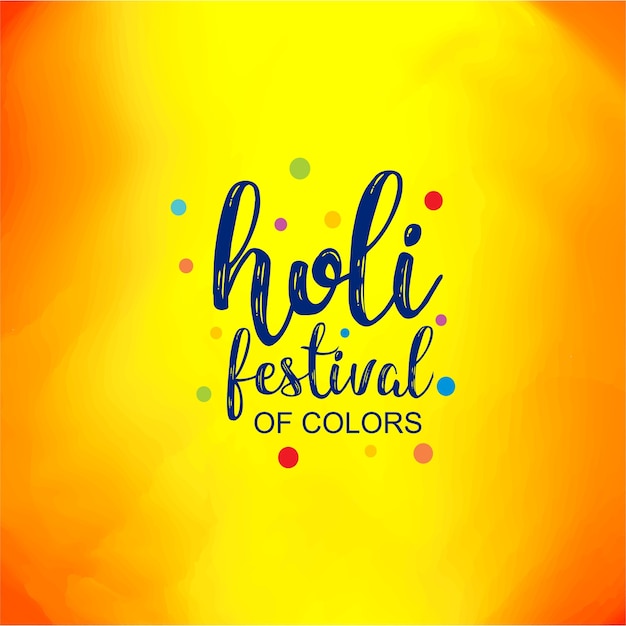 Feliz festival holi