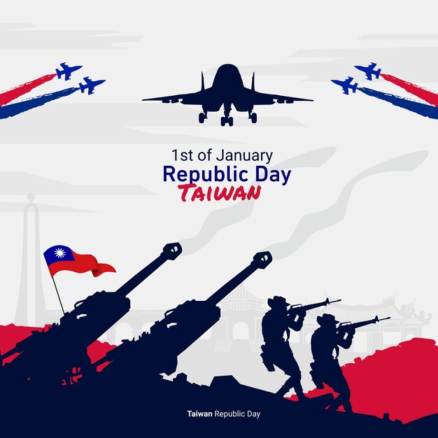 Feliz fiesta del Día Nacional de Taiwán