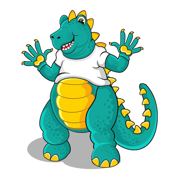 La feliz godzilla