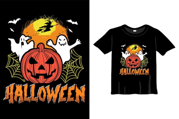 Feliz Halloween-CAMISETA DE HALLOWEEN - DISEÑO DE CAMISETA DE HALLOWEEN