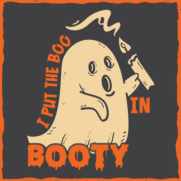 Feliz Halloween fiesta de miedo calabaza ilustración impresión cita retro vintage camiseta SVG diseño