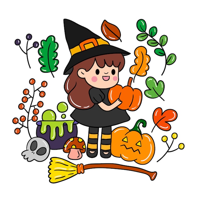 Feliz Halloween vector.