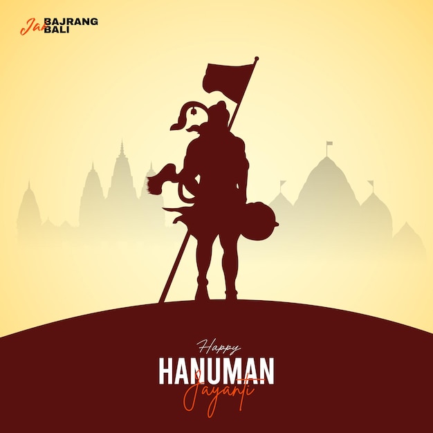 Feliz Hanuman Jayanti en las redes sociales El festival de la India