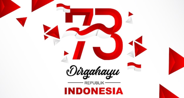 Feliz independencia indonesia