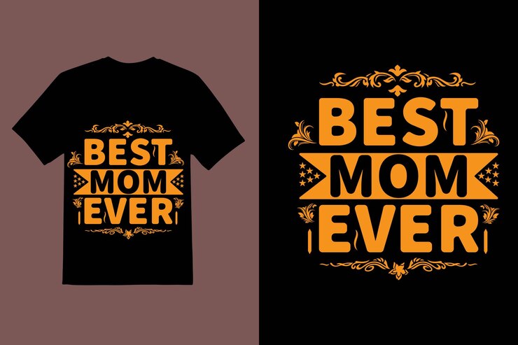 Feliz madre mejor mamá en el diseño de camiseta de tipografía del día mundial