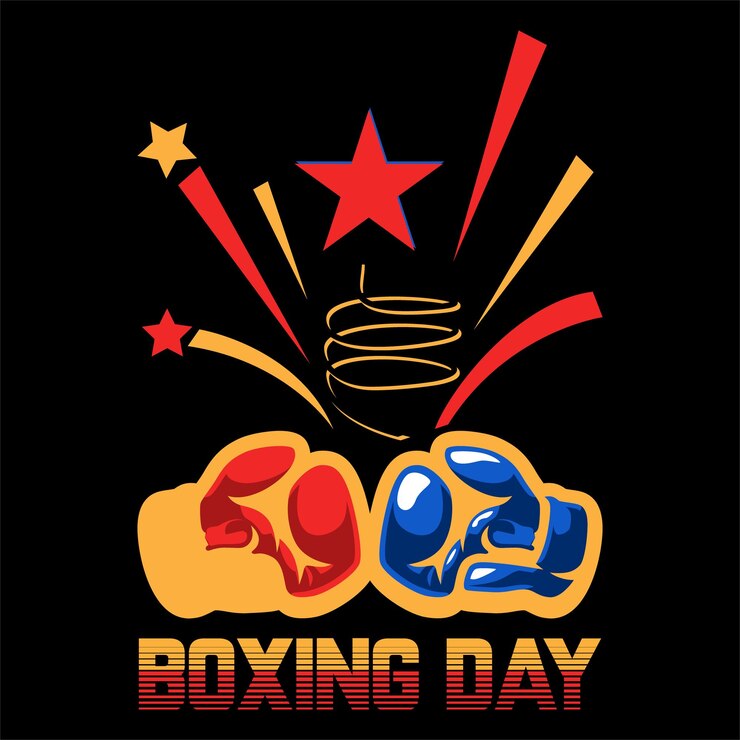 Vector feliz mejor vector de diseño de camiseta de boxing day
