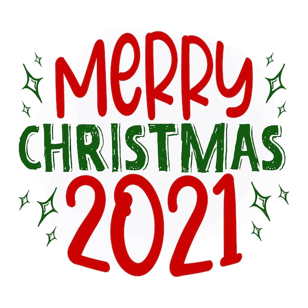 Feliz Navidad 2021 Premium Christmas Quote Vector Design