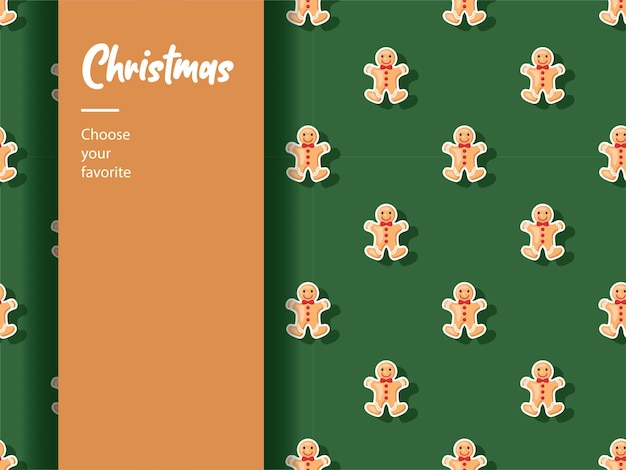 feliz navidad 2024 año nuevo dibujos animados icono elemento fondo patrón diciembre invierno ornamento arte