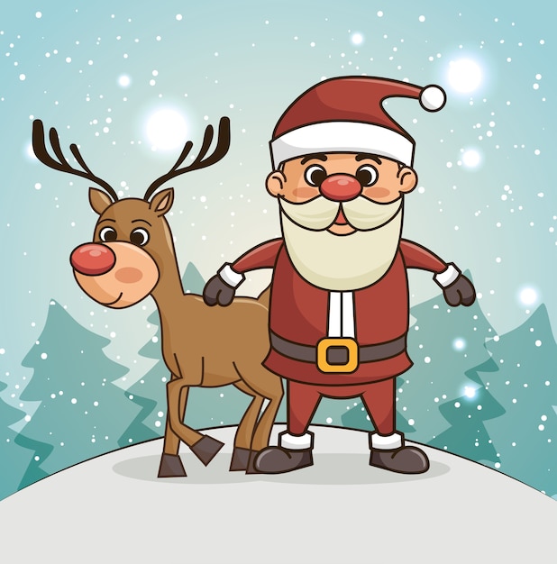Feliz Navidad aislada