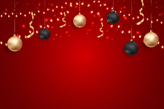 Feliz navidad y año nuevo fondo