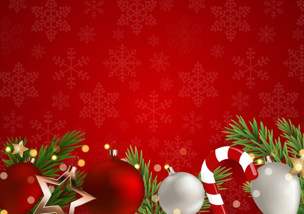 Feliz navidad y año nuevo fondo