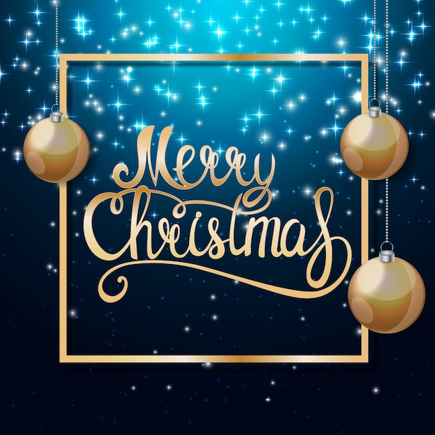 Feliz Navidad y año nuevo ilustración vectorial de fondo