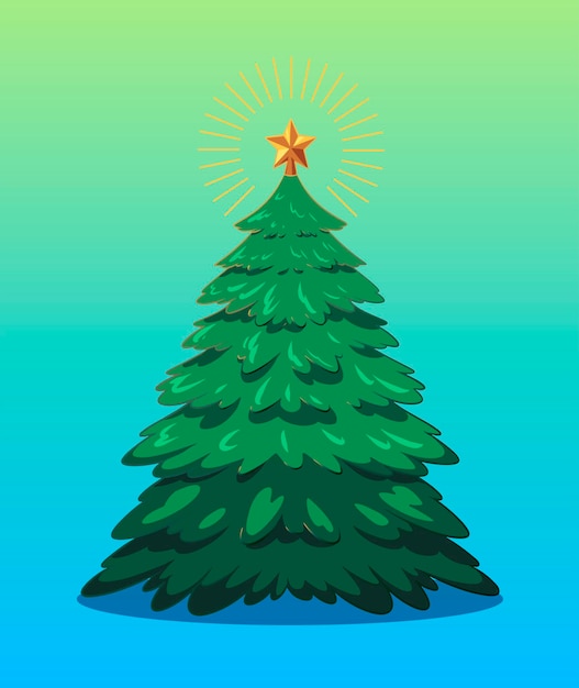feliz navidad arbol de año nuevo