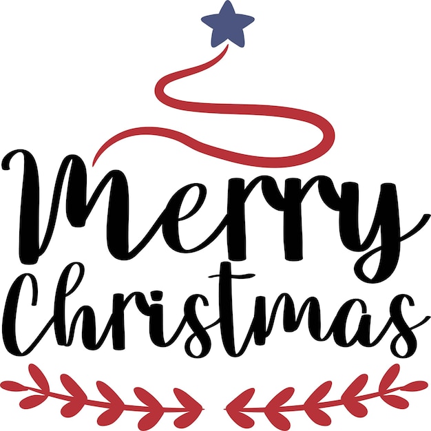 Feliz Navidad archivo de corte SVG