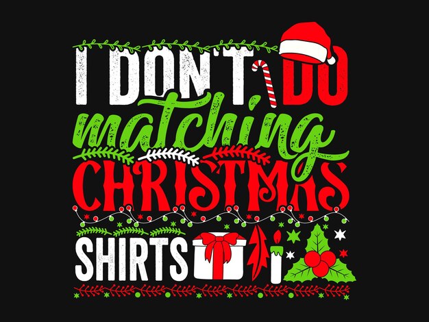 Feliz Navidad Citas Diseño de camiseta