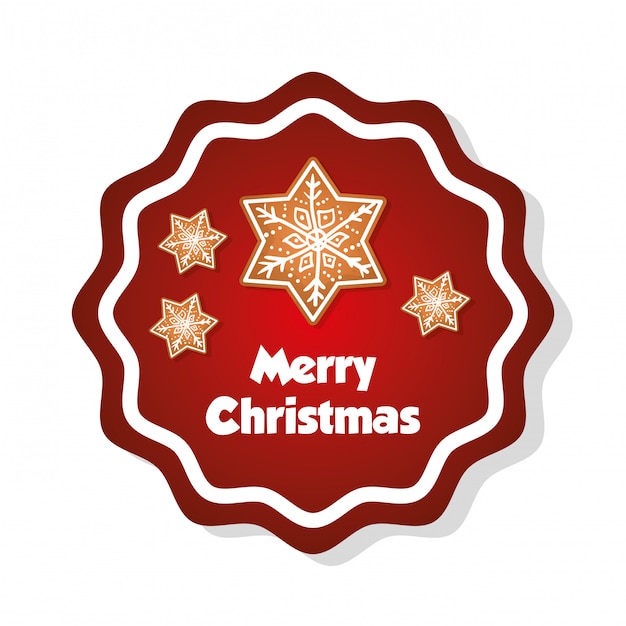 Feliz navidad colorido tarjeta gráfica