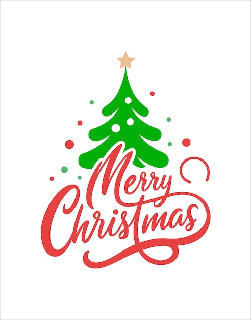 Feliz Navidad Diseño de camisetas de tipografía
