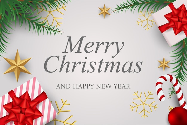 Feliz Navidad Diseño de fondos de lujo