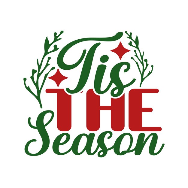 Feliz Navidad diseño vectorial SVG