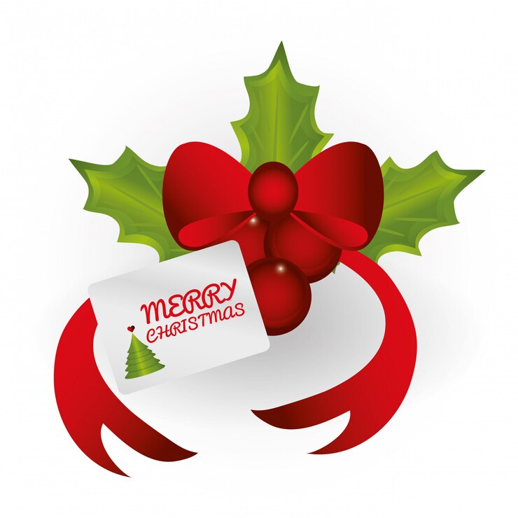 Vector feliz navidad diseño