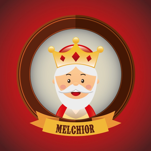 Vector feliz navidad diseño