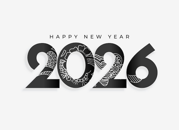 Feliz Navidad y Feliz Año Nuevo 2026 Poster y diseño de redes sociales y plantilla de pancarta