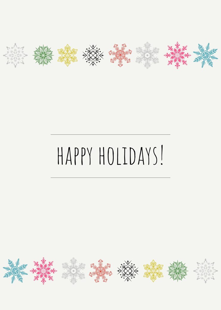 Vector feliz navidad y feliz año nuevo conjunto de tarjetas de felicitación portada de cartel de vacaciones