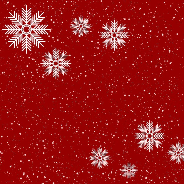 Feliz Navidad y Feliz Año Nuevo elegante fondo vectorial con estrellas y copos de nieve