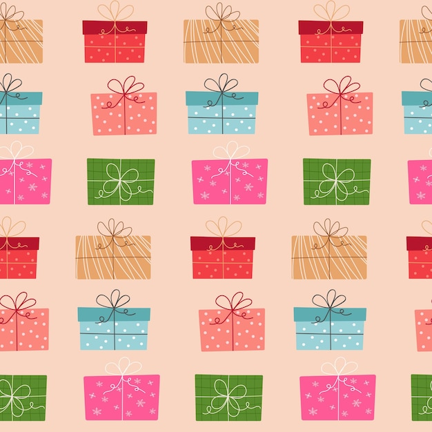 Feliz Navidad y Feliz Año Nuevo fondo tarjeta de felicitación cartel portada de vacaciones