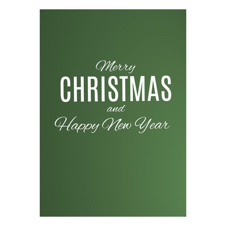 Feliz Navidad y Feliz Año Nuevo postales vectoriales