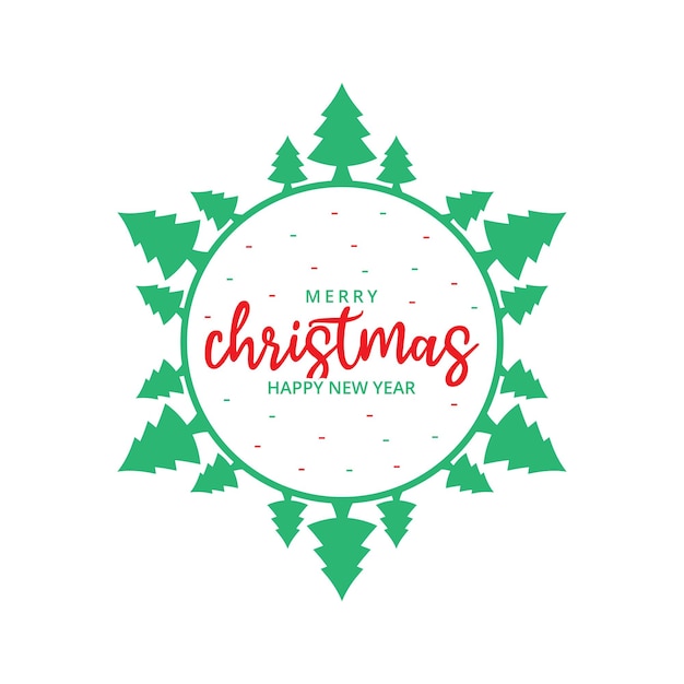 Feliz Navidad y feliz año nuevo tarjetas, letras de Navidad, árboles de Navidad y luces de Navidad.