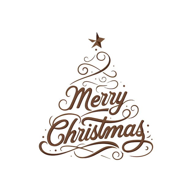Feliz Navidad Feliz Año Nuevo Tipografía conjunto Vector logo emblemas texto diseño letras