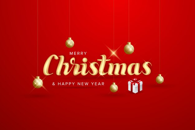 Feliz Navidad y feliz año nuevo.