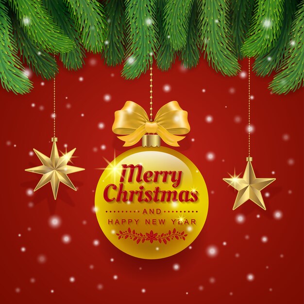 Feliz Navidad y feliz año nuevo.