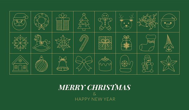 Feliz Navidad y feliz año nuevo.