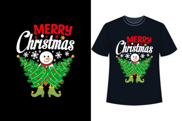 Vector feliz navidad, feliz navidad de trendy, feliz navidad, diseño de camisetas