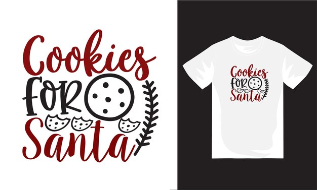Feliz Navidad y fiestas dibujadas a mano con letras vectoriales diseño de camisetas