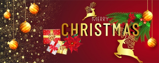 Feliz Navidad de fondo.