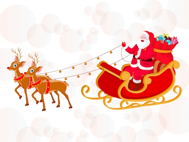 Feliz Navidad de fondo.