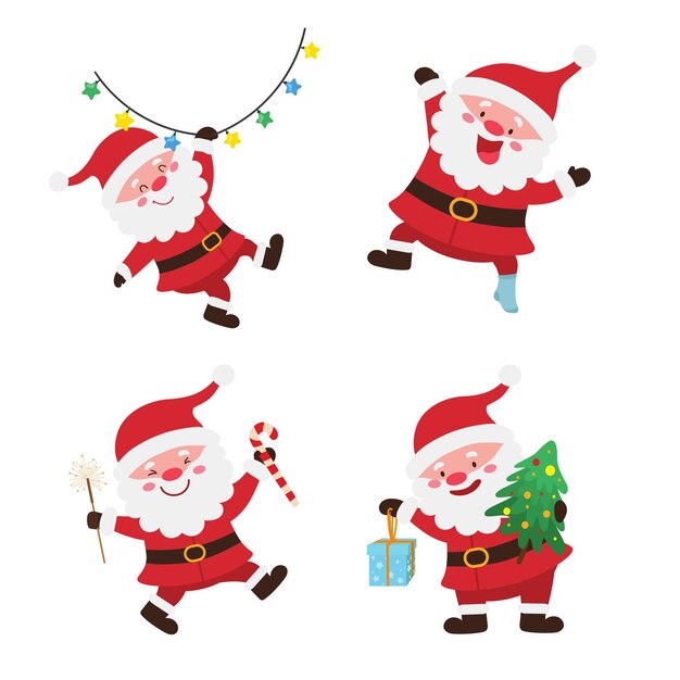 Feliz Navidad gráfico decoración navideña elemento de fiesta lindo