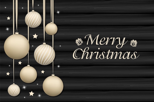 Feliz navidad hermoso vector de fondo