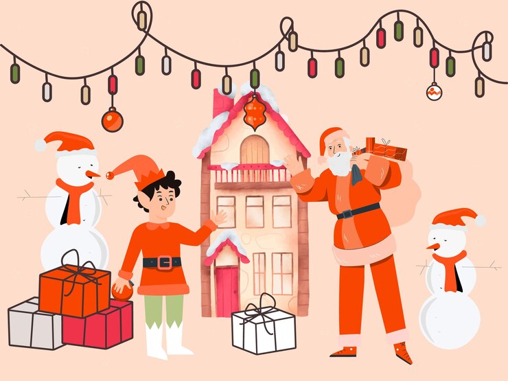 Feliz Navidad Ilustraciones