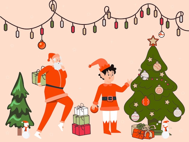 Feliz Navidad Ilustraciones