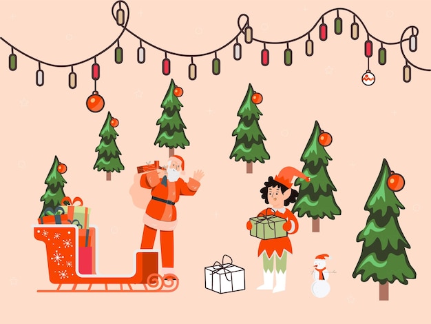 Feliz Navidad Ilustraciones