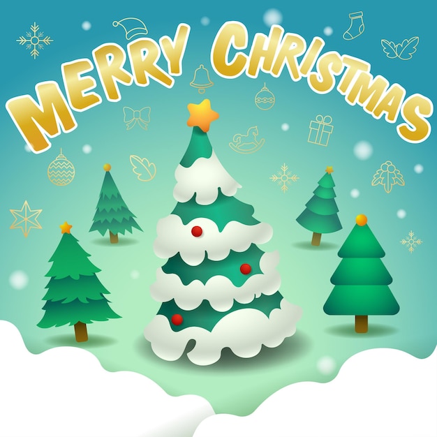 Feliz navidad muñeco de nieve y santa vector