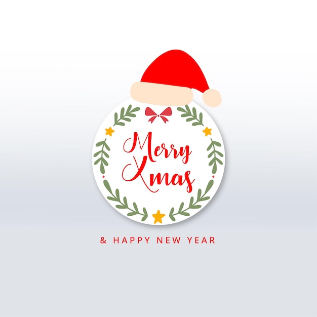 Feliz Navidad, Navidad, Santa Claus y su sombrero.