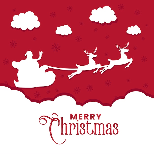 Feliz Navidad Papa Noel Diseño Arte y Clip Art